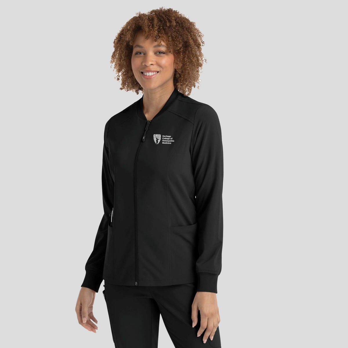 Ohio University Women’s Zip Jacket | Black