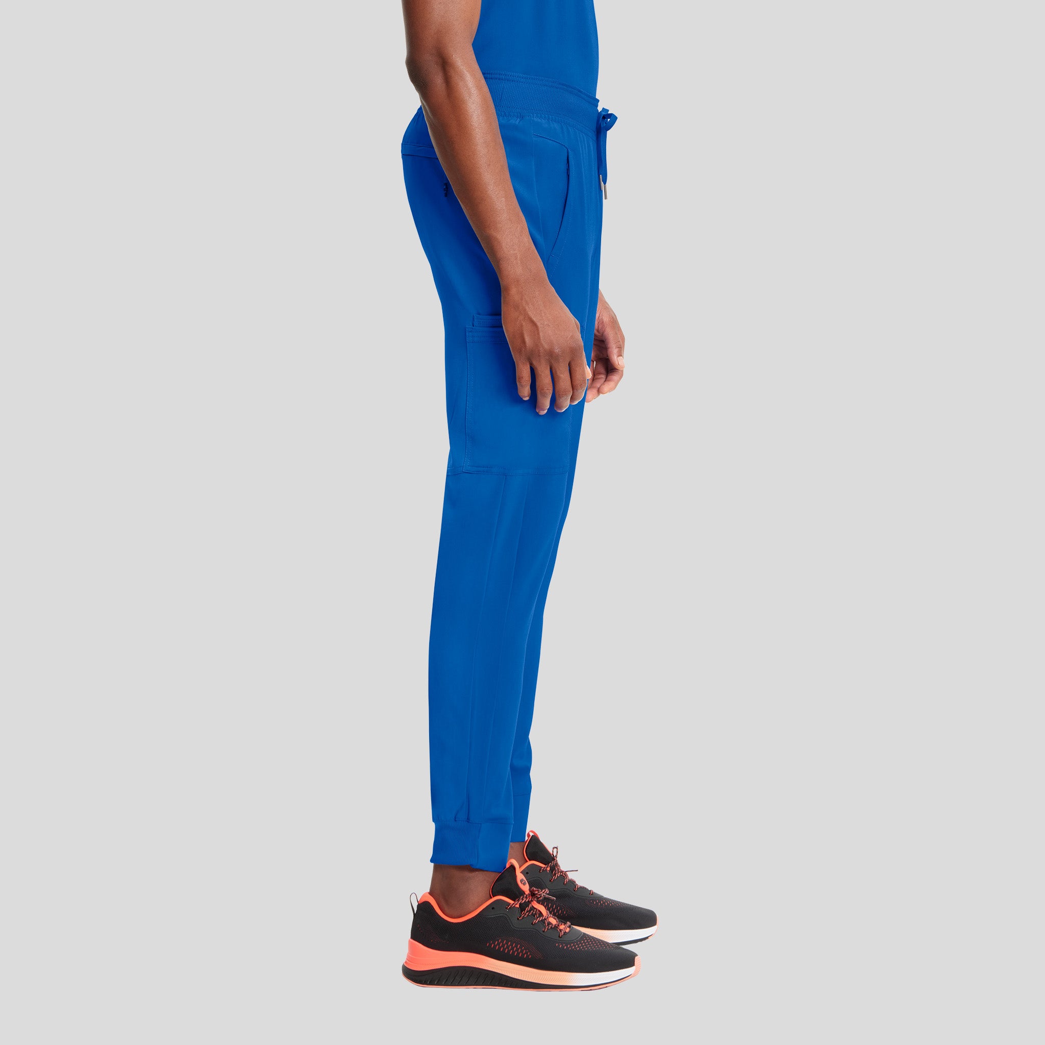 Infinity Men's Drawstring Jogger Scrub Pant | Royal