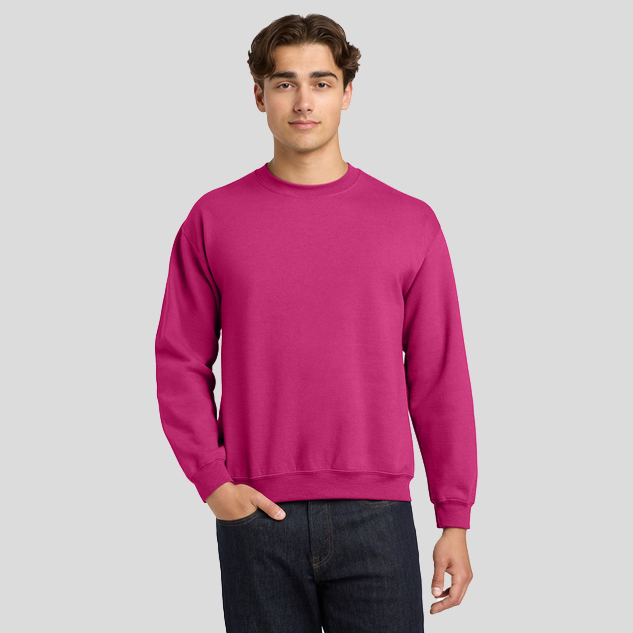 Heavy Blend™ Crewneck Sweatshirt | Heliconia
