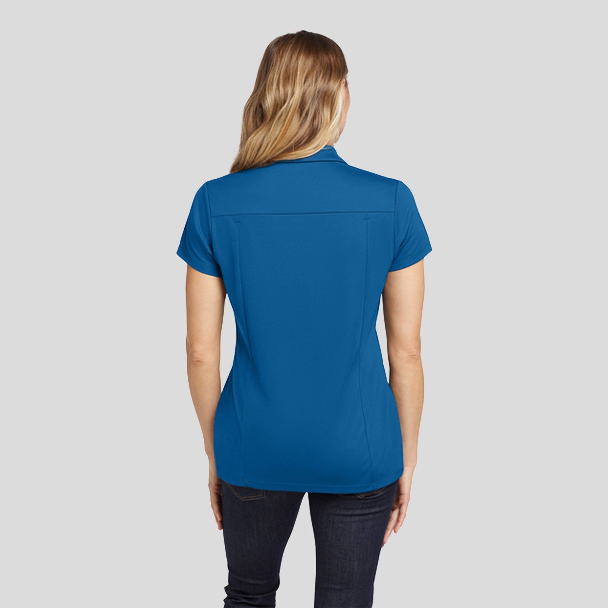 Women's Framework Polo | Bolt Blue