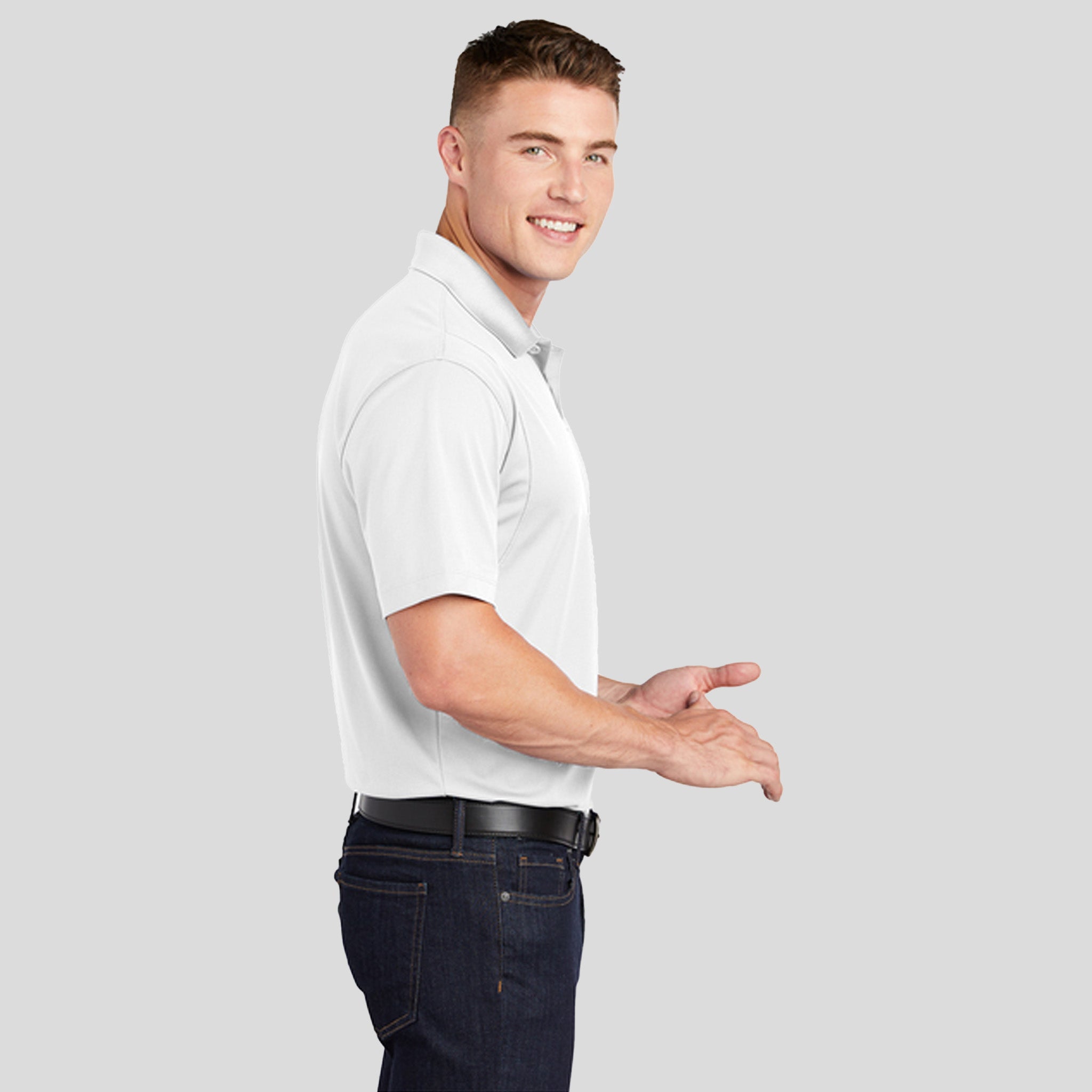 Micropique Sport-Wick® Polo | White